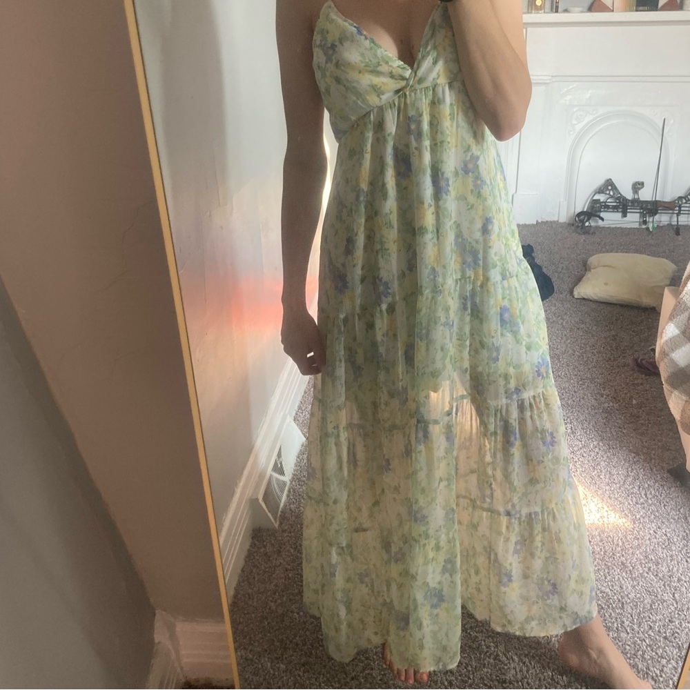 Abercrombie & Fitch Floral Maxi Dress